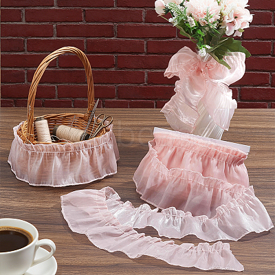 Polyester Lace Ribbon SRIB-NB0001-22B-1
