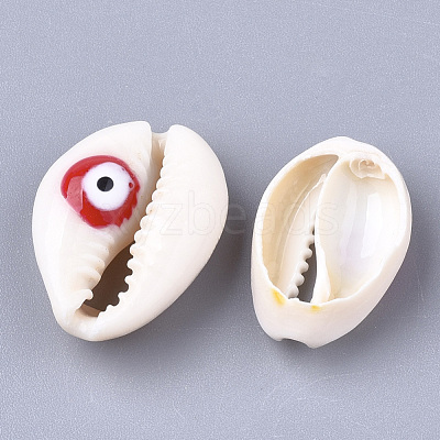 Natural Cowrie Shell Beads X-SHEL-S274-41-1