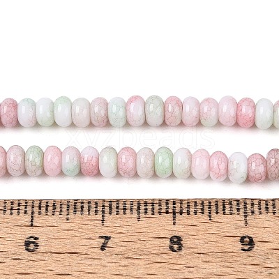 Ombre Effect Dyed Glass Beads Strands GLAA-T030-07A-02-1