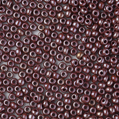 8/0 Czech Opaque Glass Seed Beads SEED-N004-003A-14-1