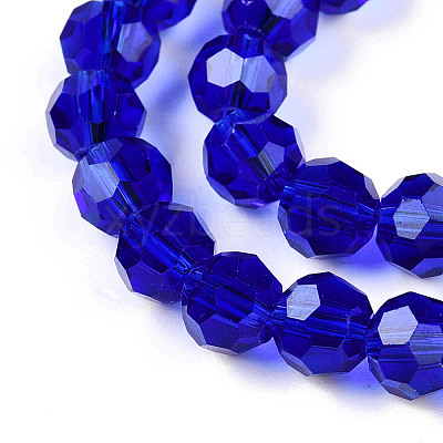 Transparent Glass Beads EGLA-A035-T10mm-D06-1