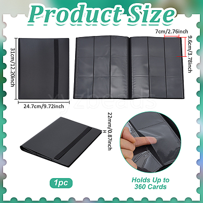 PP Plastic Photo Collection Album AJEW-WH0696-358-1