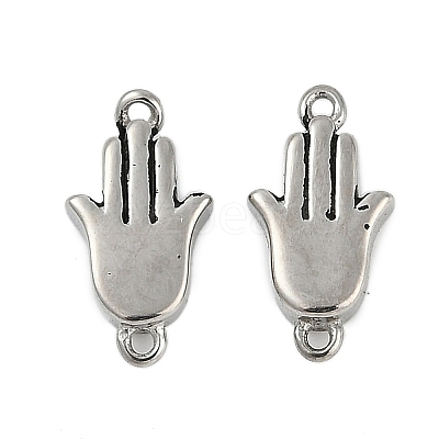 304 Stainless Steel Connector Charms STAS-F310-24AS-1
