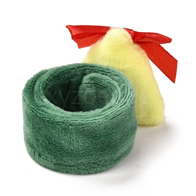 Christmas Slap Bracelets BJEW-B012-08-1