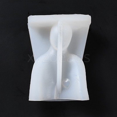 DIY Father's Love Candle Silicone Bust Statue Molds DIY-H001-01-1