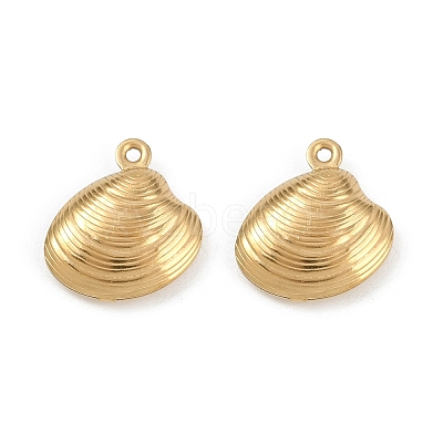 Ocean 304 Stainless Steel Charms STAS-P390-01B-G-1