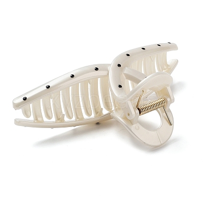 Lovely Polka dots PVC Claw Hair Clips PHAR-S001-02B-1