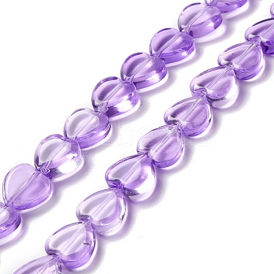 Transparent Glass Beads Strand GLAA-F112-03D-1