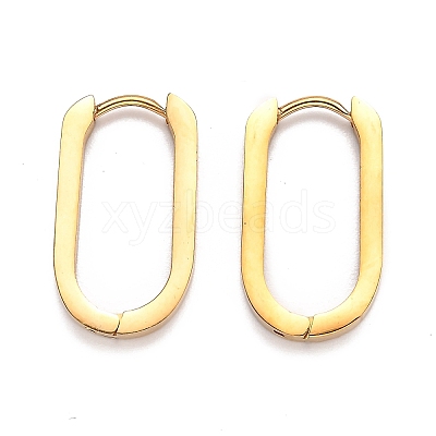 304 Stainless Steel Huggie Hoop Earrings STAS-J033-11C-G-1
