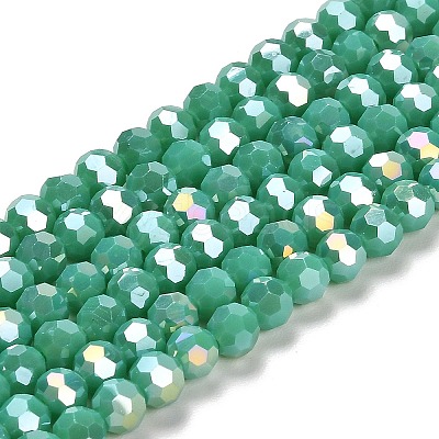 Opaque Glass Beads Stands LS-EGLA-A035-P6mm-B13-1