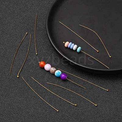 Brass Ball Head Pins RP0.7x70mm-AB-1