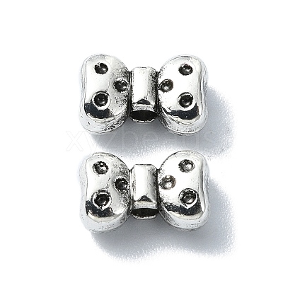 Tibetan Style Alloy Beads TIBEB-F065-07AS-01-1