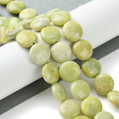Natural Lemon Jade Beads Strands G-K365-A03-01-1