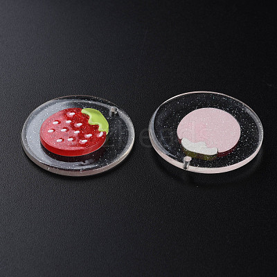 Cellulose Acetate(Resin) Pendants KY-N015-78-1