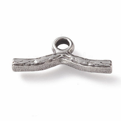 Non-Tarnish 304 Stainless Steel Toggle Clasps Parts STAS-K209-02P-1
