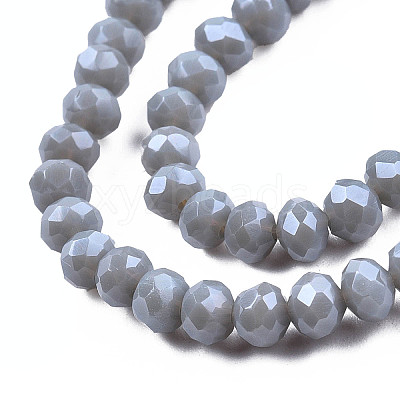 Electroplate Glass Beads Strands LS-EGLA-A034-P3mm-A16-1