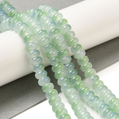 Baking Paint Glass Beads Strands DGLA-C003-01J-1
