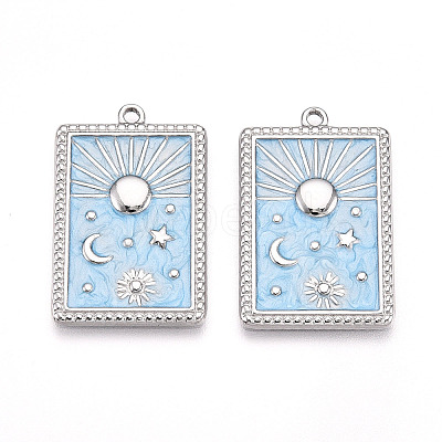 304 Stainless Steel Pendants STAS-N108-27A-P-1