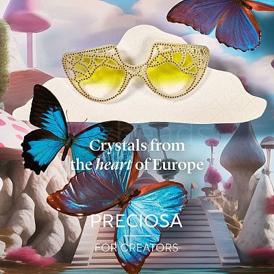 Preciosa® Crystal Hotfix Flatback Stones Y-PRC-HSS16-70040-1