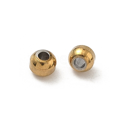304 Stainless Steel Beads STAS-P448-06E-G-1