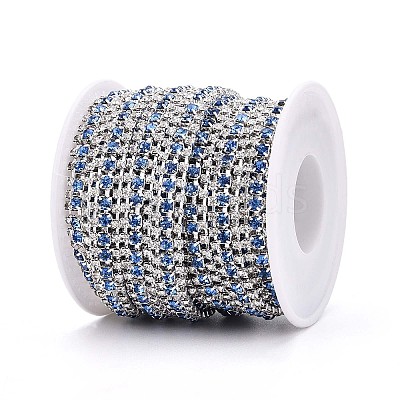 Iron Rhinestone Cup Chains CH-T006-04S-05-1