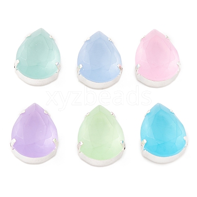 Teardrop Sew on Rhinestone GLAA-K069-09S-1