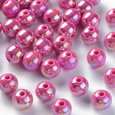 Opaque Acrylic Beads MACR-S370-D10mm-A13-1