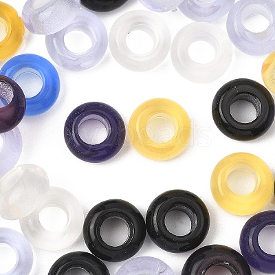 30Pcs Glass European Beads GLAA-YW0005-25-1