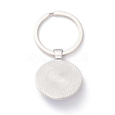 Pride Style Glass Keychain KEYC-F033-01D-1