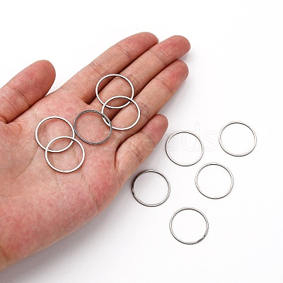 Non-Tarnish 304 Stainless Steel Linking Ring LS-X-STAS-S079-12C-A-1