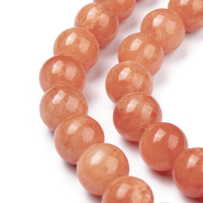 Natural Mashan Jade Beads Strands DJAD-12D-18-2-1