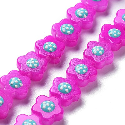 Glass Beads Strands LAMP-R145-07C-1