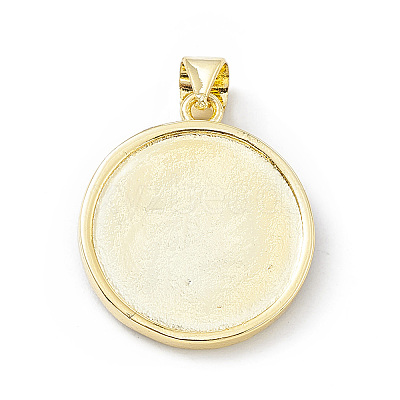 Rack Plating Brass Enamel Pendants KK-B065-04G-1