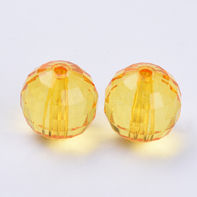Transparent Acrylic Beads TACR-Q254-10mm-V24-1
