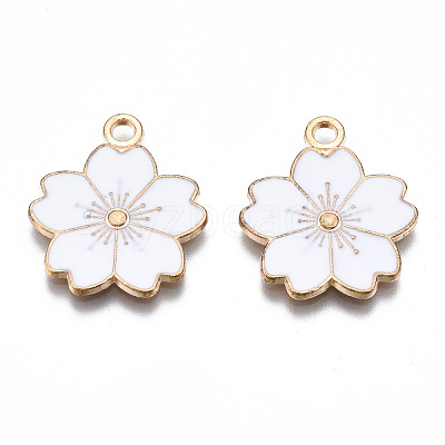 Alloy Enamel Pendants X-ENAM-S121-115-1