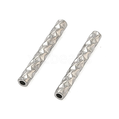 304 Stainless Steel Tube Beads STAS-Z192-07P-05-1