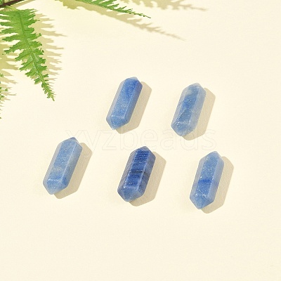 5Pcs Natural Blue Aventurine Healing Stones G-FS0005-83K-1