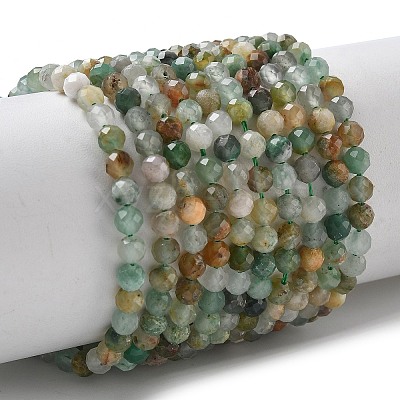 Natural African Jade Beads Strands G-L651-C04-4mm-1