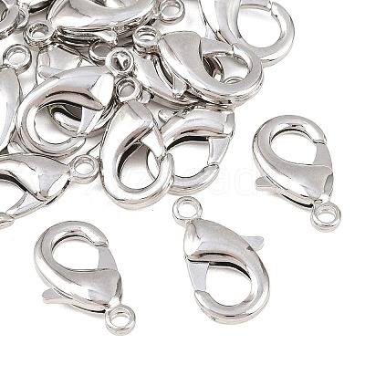 SHEGRACE Brass Lobster Claw Clasps XGRPCP300-268P-1