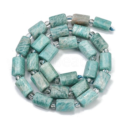 Natural Amazonite Beads Strands G-G162-D11-01-1