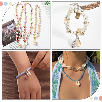 Natural Conch Shell Beads SSHEL-FH0001-05-1