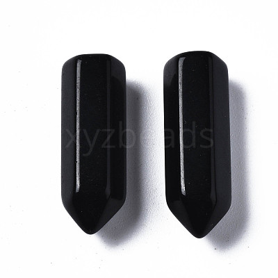 Synthetic Black Stone Beads G-S356-06-1