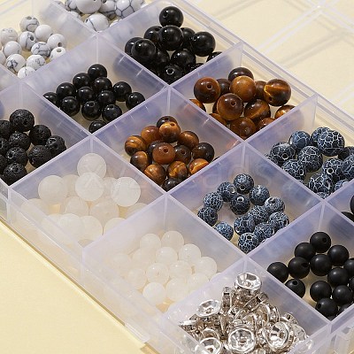 DIY Gemstone Bracelet Making Kit DIY-FS0003-40-1
