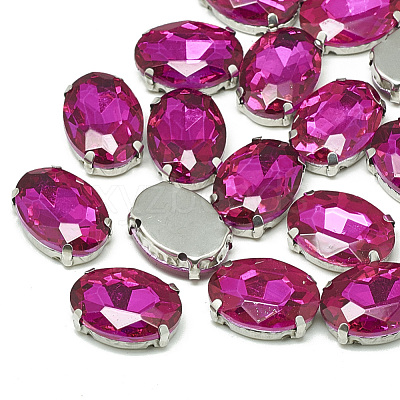 Sew on Rhinestone RGLA-T091-10x14mm-09P-1