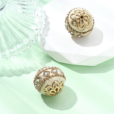 Handmade Indonesia Beads IPDL-YW0001-01B-1