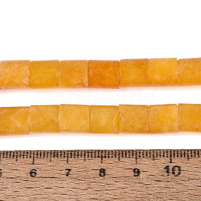 Dyed Natural White Jade Beads Strands G-Q606-77A-01-1