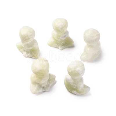 Natural New Jade Display Decorations DJEW-P019-E04-1