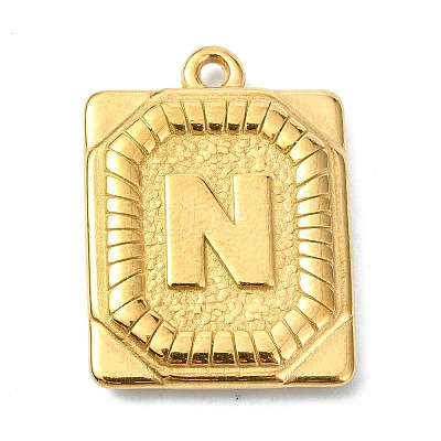 Ion Plating(IP) 304 Stainless Steel Pendants STAS-U033-01G-N-1