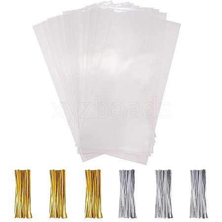 Rectangle OPP Cellophane Bags DIY-PH0006-02-25x15-1