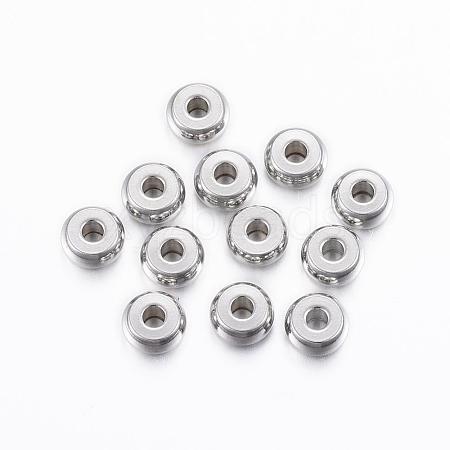 201 Stainless Steel Spacer Beads STAS-H376-45-1